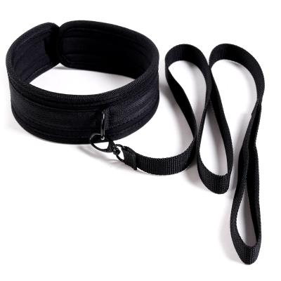 China High Quality Soft Adult Games BDSM Games Materials Long Leash Slave Collar for sale