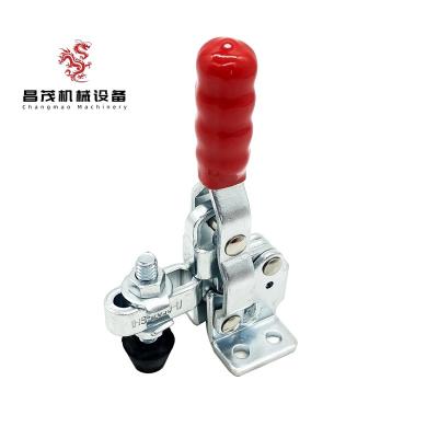 China Quick Locking HS-12050-U 91kg 200lbs holding capacity Toggle Clamps Vertical handle clamp Vertical Mini toggle Clamp for sale