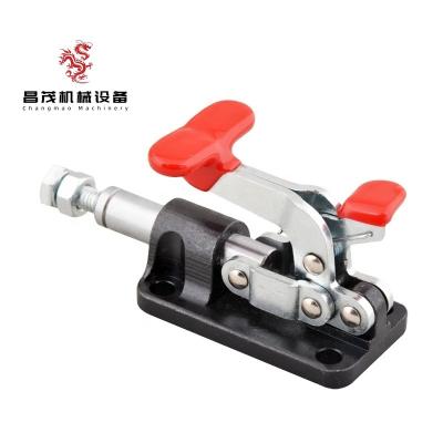 China Fixture; Industrial equipment HS-36015-T Pull push down straight line toggle lock clamp toggle clamp with locking for sale