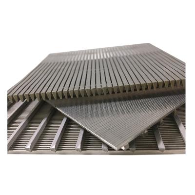 China Stainless Steel Vee Wire Mesh Filter Screen Johnson Screen Plain Weave Plates for sale