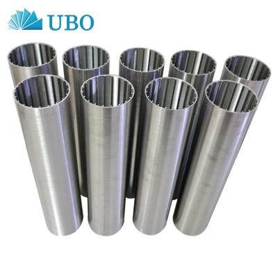 China Stainless Steel Johnson Wedge Wire Strainer Heat Resistance Tube or Pipe for sale