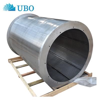 China Custom mine applicatipn filter basket 300 400 800 micron stainless steel wedeg wire screen for beer brewing for sale