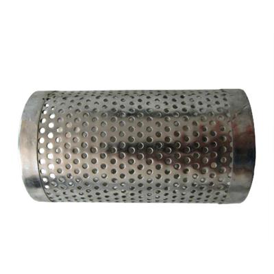 China Eco - Friendly Stainless Steel Perforated Hole Cartridge Pipe Filter For Filtration System for sale