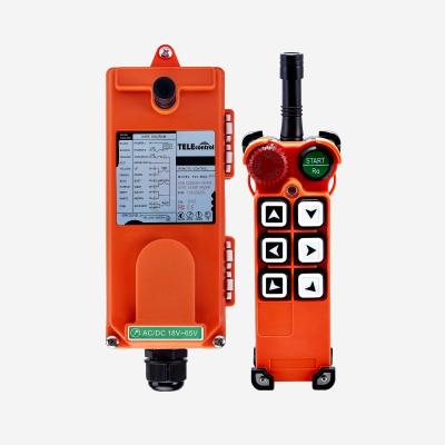 China Waterproof F21-E1 6 Button Single Speed ​​Crane Wireless Radio Remote Control Industrial For Crane Control Controller for sale