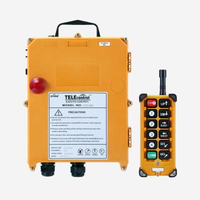 China 220V F23-BB Waterproof Industrial Wireless Transmitter and Receiver Speed ​​12 Single Key Remote Control for Overhead Crane for sale