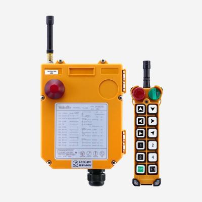 China Telecrane F24-12S 12 Channel Waterproof RF 433MHz Remote Control Industrial Bridge Crane Remote Control for sale