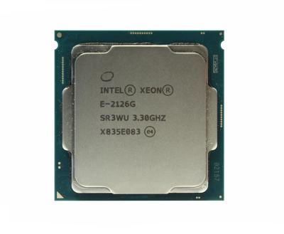 China Original Intel Desktop Computer Intel Xeon E-2126G 6-Core 3.30 GHz LGA 1151 Server 80W Desktop Processor for sale