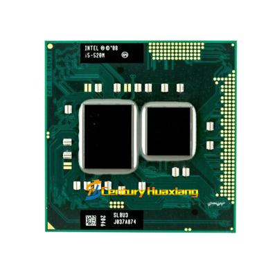 China LAPTOP Intel Core i5 520m Socket 2.4GHz G1 Laptop CPU SLBU3 SLBNB G1 Socket rPGA988A for sale