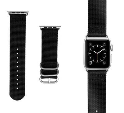 China Fashion Custom 38mm Nylon Smart Watch Strap 42mm For Apple Watch Strap for sale