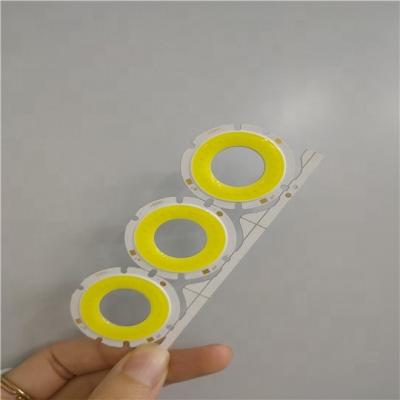 China 1mm Thickness Yihong Customized Ring COB LED Light Panel 1W-100W RGB Color DC 3V -220V LED Chip Lamp DIY Bulb for sale