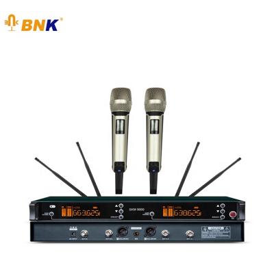 China Handheld microphone hot sale communication UHF wireless microphone SKM9000 and karaoke microphone use for sale