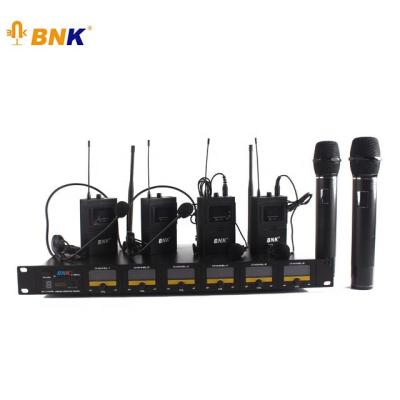 China Wireless Headset Microphone BNK Lavalier Microphones Microphone Headset For Churches for sale