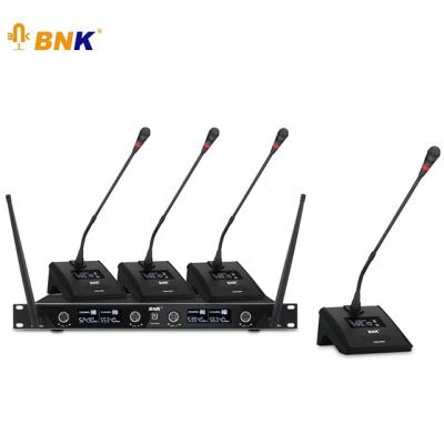 China Headset Microphone BNK Microphone UHF Conference Table Wireless Desktop Wireless Microphone BK8400CON for sale