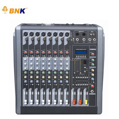 China 16 350W Powered Amplifier Mixer Audio Mixing Console With Good Price K608D for sale