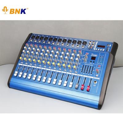 China 16 Series PMX USB and Audio Powered Mixer Console for Sale PMX1202D for sale