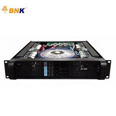 China BNK 4Ch Big Power Amplifier And Audio Speakers Power Amplifiers Sale MA-4600 MA-4600 for sale