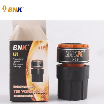 China High Quality BNK Electret Handheld Microphone Mic Capsules Dynamic Microphone Cartridge Wireless X25-Coil for sale