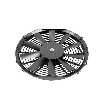 China Concrete Pump Reductor Radiator 12inch 24v 80w STD Electric Fan JSJSRQDZS for sale