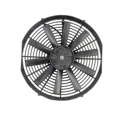 China Concrete Pump Reductor Radiator 14inch 24v 80w STD Electric Fan JSJSRQDZS for sale