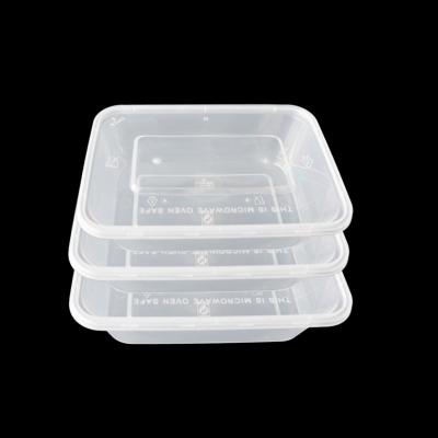 China Microwavable Disposable Plastic Fast Food Bowl With Lid Food Container Restaurant Disposable Plastic Bowls for sale