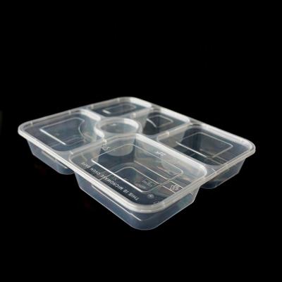 China Good Quality PP Microwave Takeout Box Lunch Storage Container Microwavable Disposable Food Bowl for sale