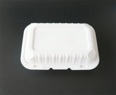 China Sustainable Disposable Biodegradable Plastic Clamshell Food Containers Food Grade Food Packaging Container for sale