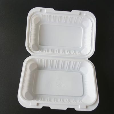 China Plastic microwavable lunch box based on viable disposable food containers plant take away food containers for sale