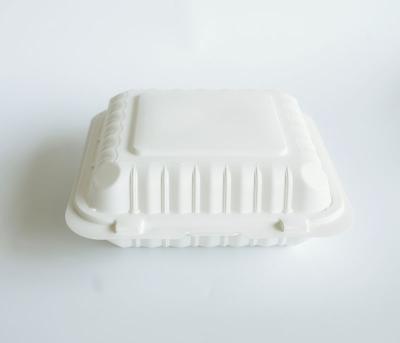 China Low MOQ Modern Biodegradable Disposable Fast Food PP Takeout Lunch Box for sale