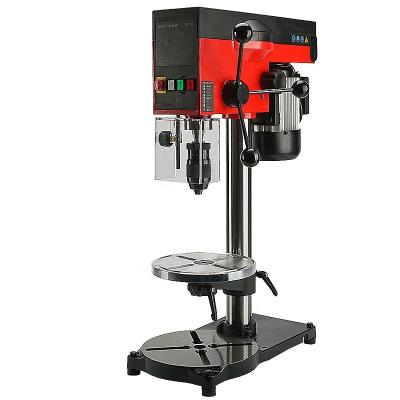 China Factory household high precision multi-function small speed metal 13mm stepless variable bench drilling machine for sale