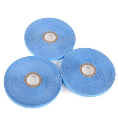 China For Home Use 36 Yards 12 Yards 3 Yard Tape Blue Roll 1.27 Cm Lace Front Wig Adhesive Tape For Tape In Hair Extensions for sale