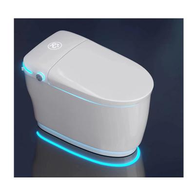 China Dual-flow Inodoros Economics Modernos De Lujo Automatic Operation Intelligentes Electronic Bidet Toilet for sale