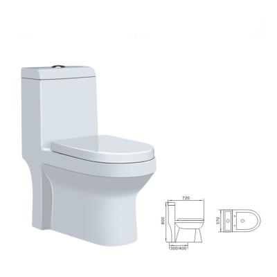 China Double-Flow Inodoros Economics Modernos De Lujo Gravity Siphon Lavatory Vaso Sanitario One Piece Toilet for sale