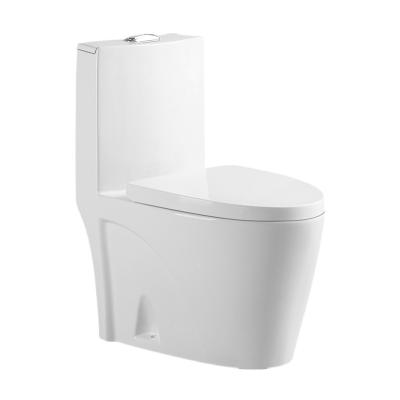 China Double-Flow Inodoros Economics Modernos De Lujo Gravity WC CUPC Flush Round One Piece Toilet for sale