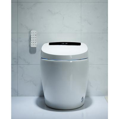 China Dual-flow Inodoros Economics Modernos De Lujo Electronic Automatic Operation Intelligentes Scam Ceramic Toilet for sale