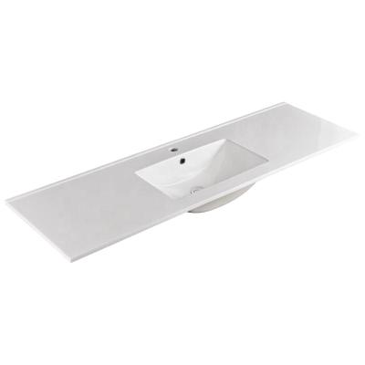 China Modern Luxury Basin Lavabo De Bain Moderne Bano Rectangular Porcelain Bathroom Sinks for sale