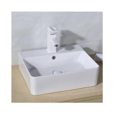 China Modern White Color Porcelain Vessel Sink Lavabo De Bain Moderne Bagno Art Hand Bathroom Sinks for sale