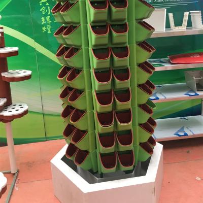 China Grows hot sale vertical tower hydroponics for organic vegetable/vegetable strawberry/flower/greens for promotion for sale