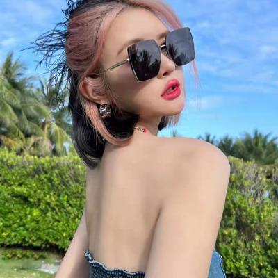 China Fashion sunglasses 2022 new fashion brand European American sunglasses large for sale