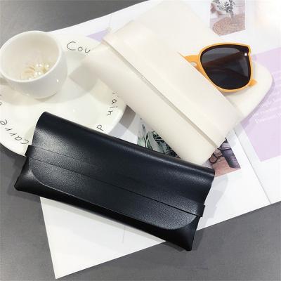 China Optical Glass Sunglasses Packing High Quality Women Men Fashion Sunglasses Portable Soft Pouch Glass Storage Bag PU Leather for sale