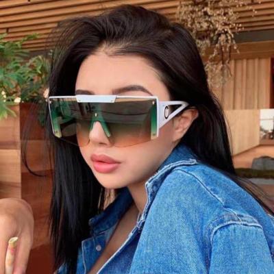 China Fashion sunglasses 2022 big fashion European American super new view brand sunglasses large for sale