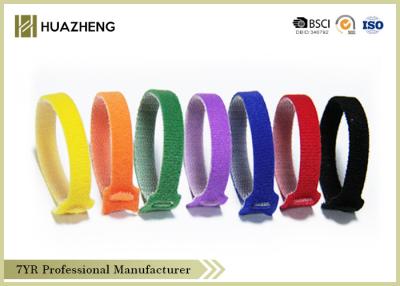 China Lable Tidy Colored Releasable Cable Ties Roll , Back to Back Strap for sale