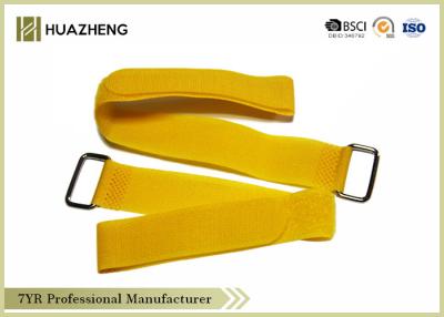 China Yellow Nylon Hook Loop Strap For School Supplies Eco-Friendly for sale