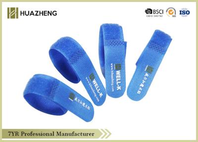 China Blue Releasable Custom Releasable Cable Ties Roll For Fastener for sale