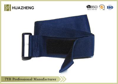 China Custom Nylon Cargo Straps With Black Buckle , Adjustable Hook And LoopStrap for sale