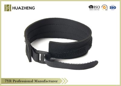 China Decorative Neoprene Timing Chip Strap For Gym , Hook And LoopWrist Wraps for sale