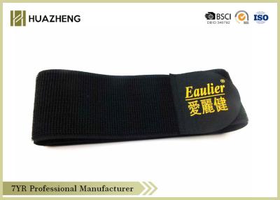 中国 医学の Orthotic、強いホックおよびループ テープのための黒い伸張の革紐 販売のため