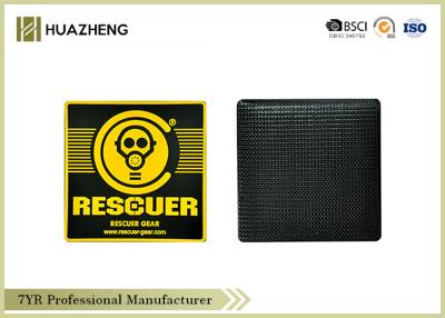 China Durable Bags / Clothes Hook And LoopBacked Patches With Rescuer Pattern for sale