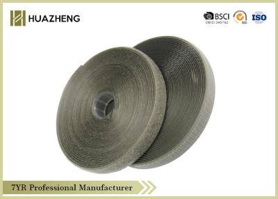 China 20mm Brown Flausch-Band fertigte Haken-Schleifen-Band für das Befestigen besonders an zu verkaufen