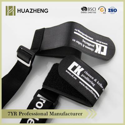 China Black Recyclable Hook And Loop Ski Band For Wrist Protection SGS Certification for sale