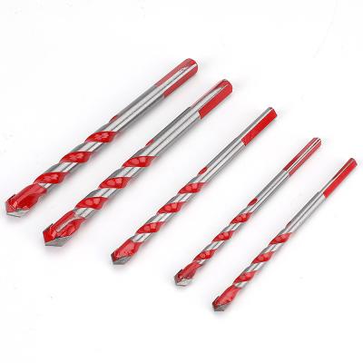 China Durable Hot Selling Glass Tile Metal Granite Marble Drill Bit Carbide Drill Bits Tungsten Steel Cross Drill Bits for sale